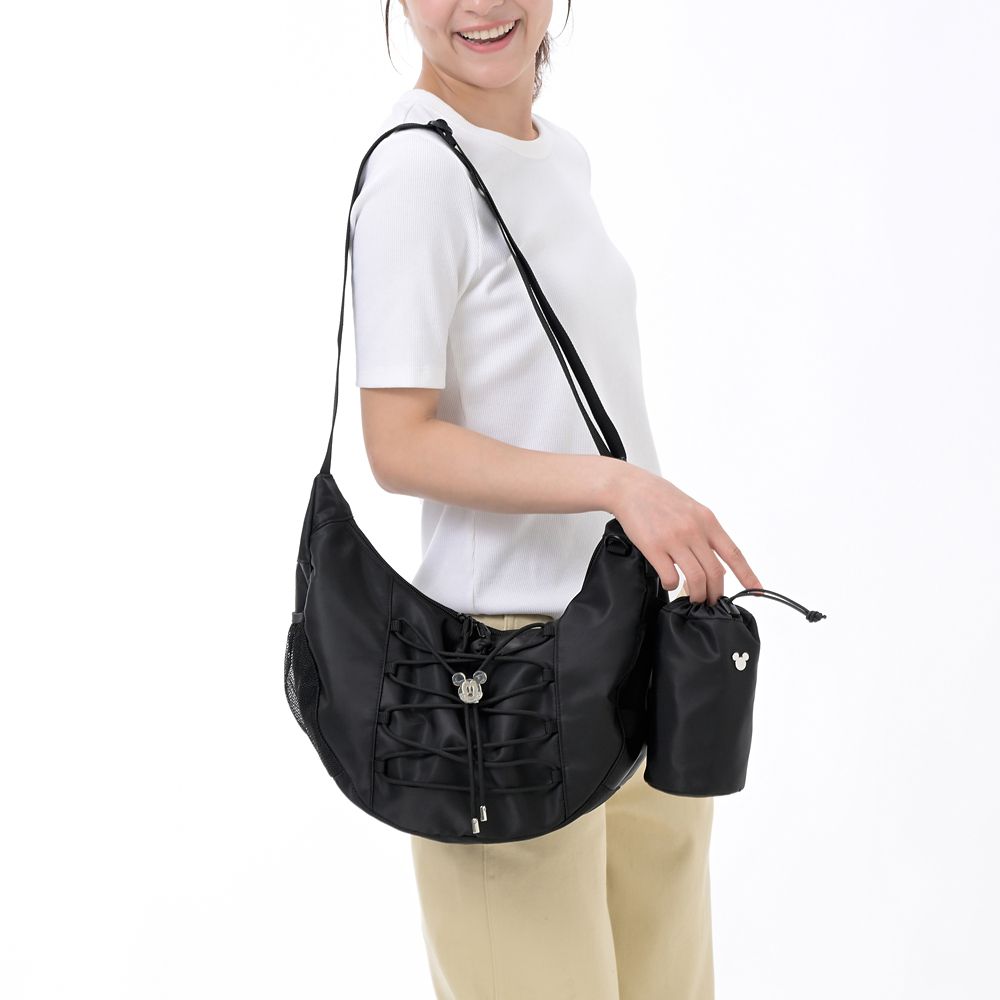 ミッキー ショルダーバッグ ボトルカバー付き フェイス パーツ Casual Bag