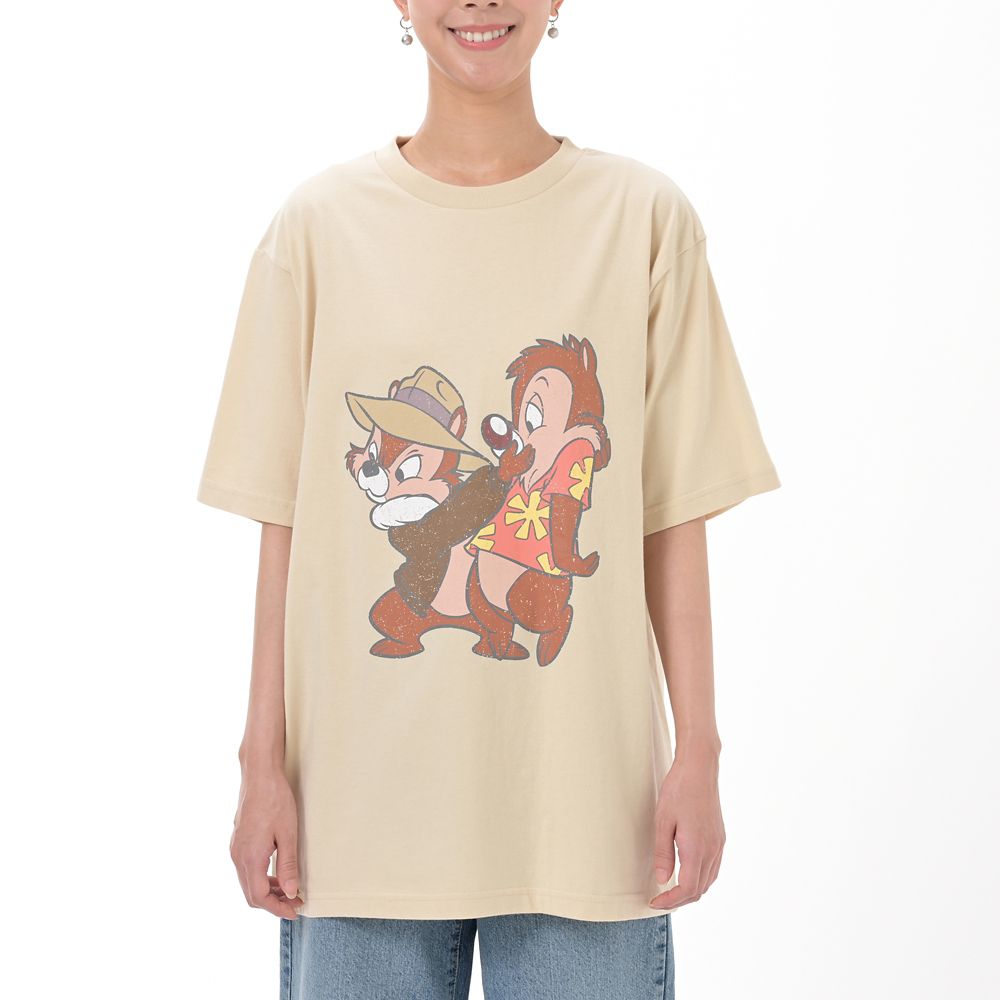 チップ＆デール 半袖Tシャツ チップとデールの大作戦 レスキュー・レンジャーズ T-Shirt Collection