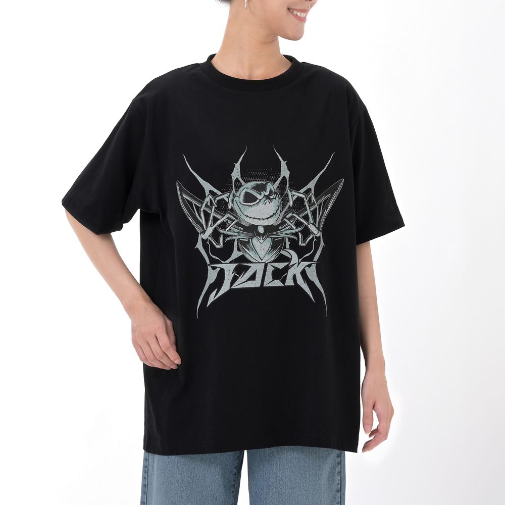 ジャック・スケリントン 半袖Tシャツ ブラック T-Shirt Collection