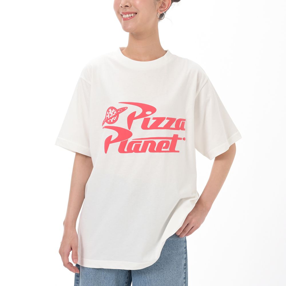 リトル・グリーン・メン／エイリアン 半袖Tシャツ ピザ・プラネット T-Shirt Collection
