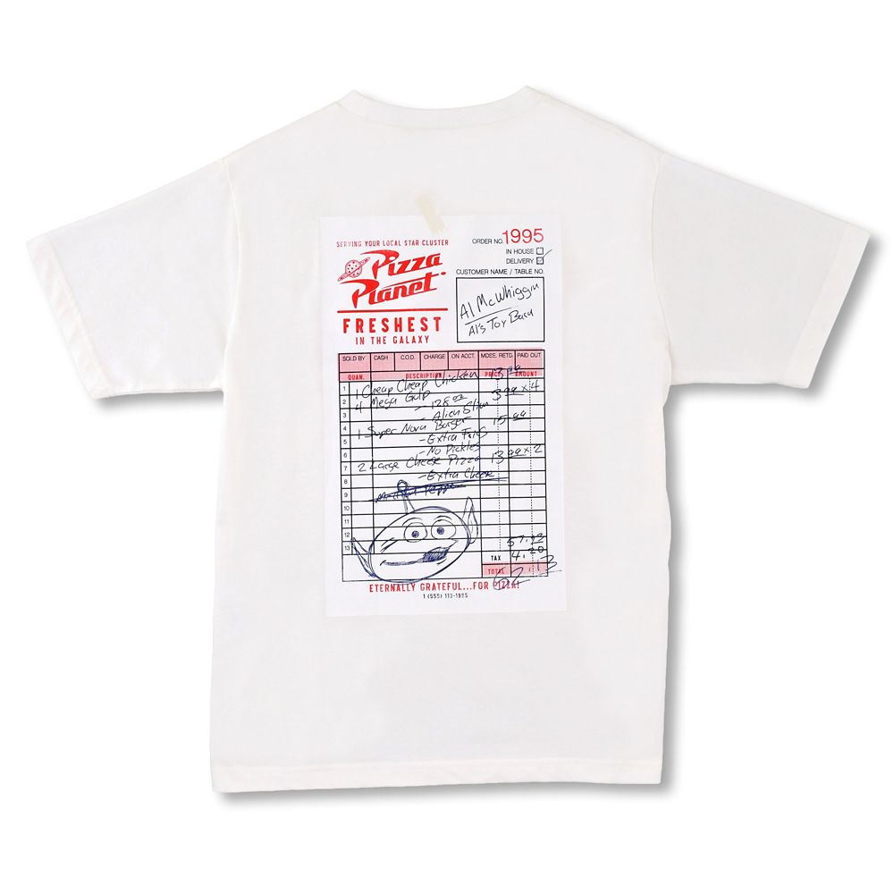 リトル・グリーン・メン／エイリアン 半袖Tシャツ ピザ・プラネット T-Shirt Collection