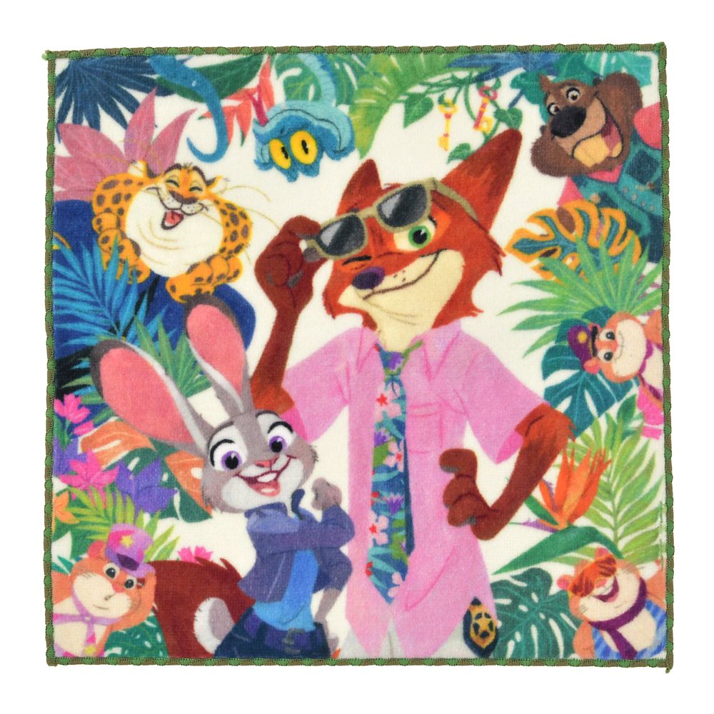 ズートピア2 ミニタオル TROPICAL ZOOTOPIA
