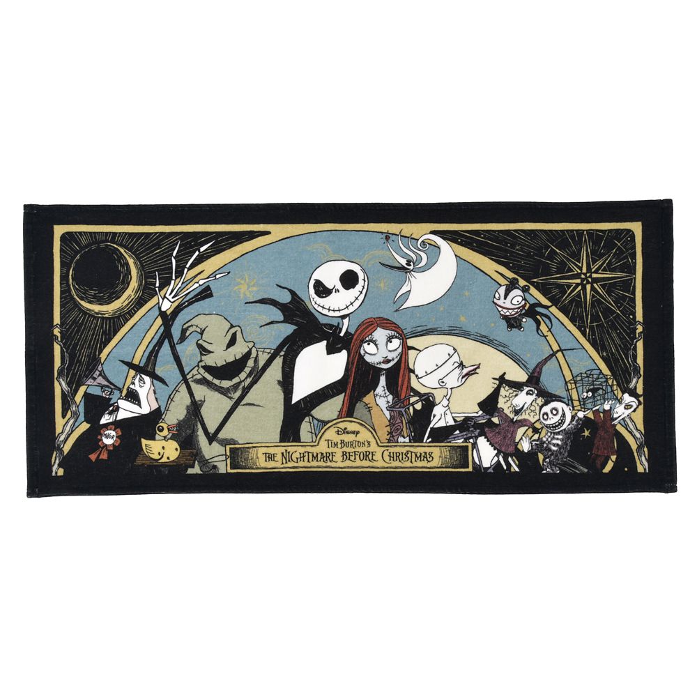 ティム・バートン ナイトメアー・ビフォア・クリスマス フェイスタオル TIM BURTON'S THE NIGHTMARE BEFORE CHRISTMAS