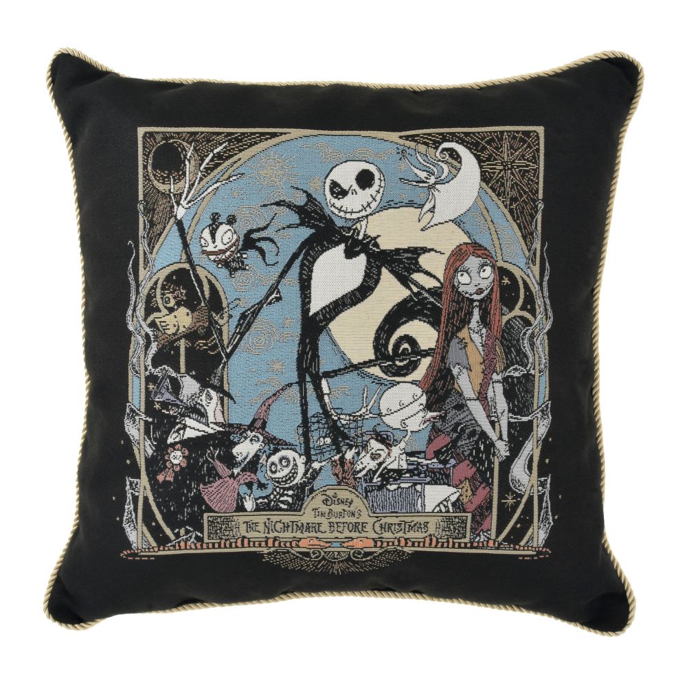 ティム・バートン ナイトメアー・ビフォア・クリスマス クッション TIM BURTON'S THE NIGHTMARE BEFORE CHRISTMAS