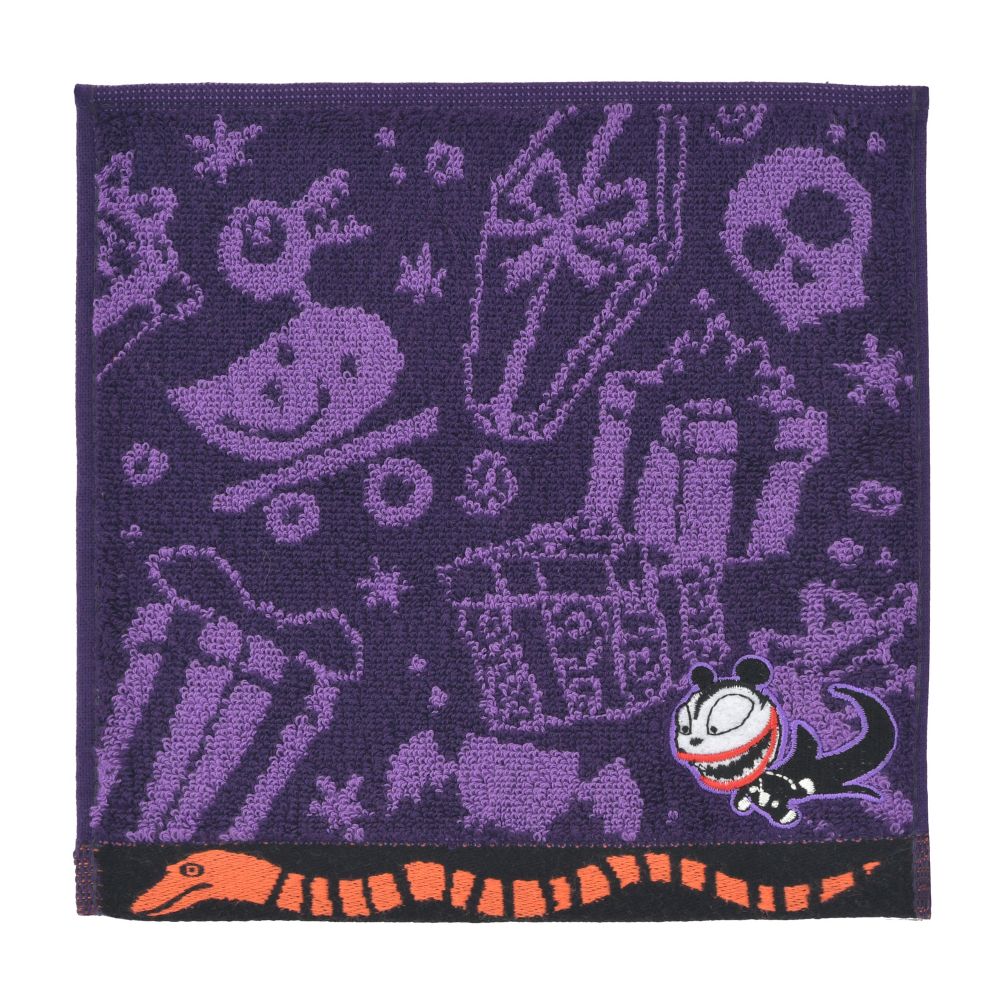 ヴァンパイア・テディ＆スネーク ミニタオル パターン TIM BURTON'S THE NIGHTMARE BEFORE CHRISTMAS