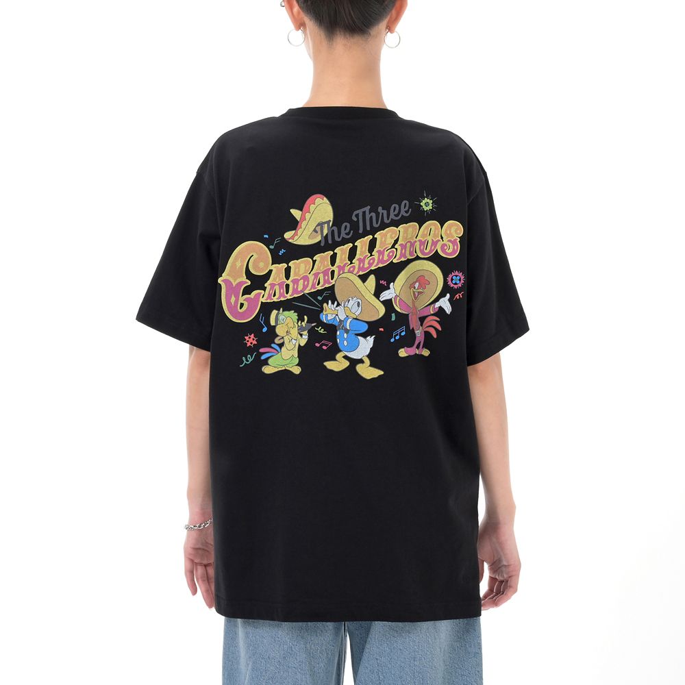 ドナルド、ホセ・キャリオカ、パンチート 半袖Tシャツ 三人の騎士 T-Shirt Collection