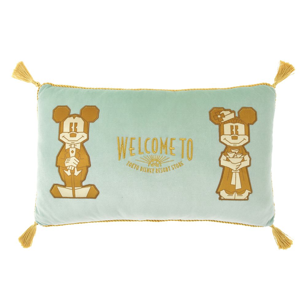 【東京ディズニーリゾート店限定】ミッキー＆ミニー クッション  東京ディズニーリゾート店リニューアルオープン1周年記念