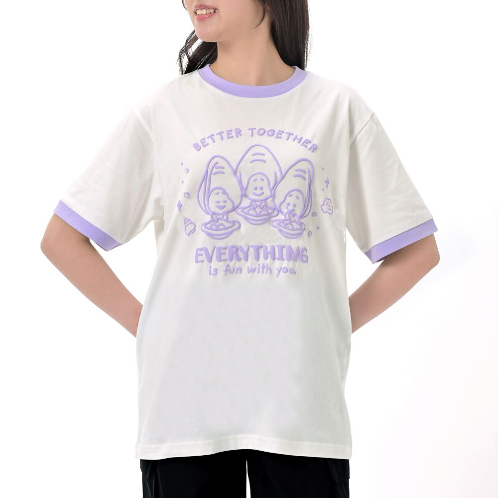ヤングオイスター 半袖Tシャツ リンガー ホワイト BABY OYSTERS 2026