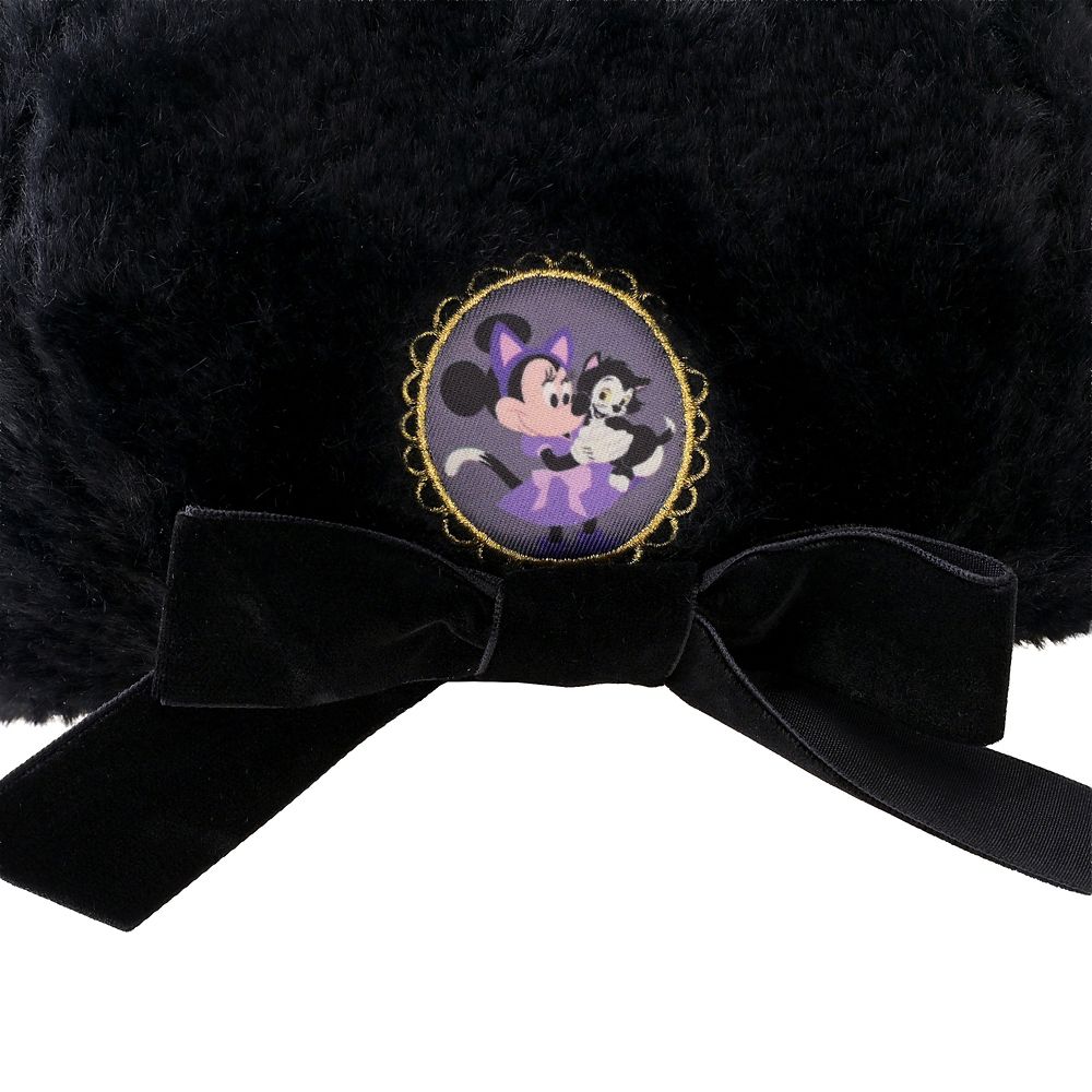 ミニー＆フィガロ 帽子・ベレー帽 ブラック 57 CAT MINNIE AND FIGARO
