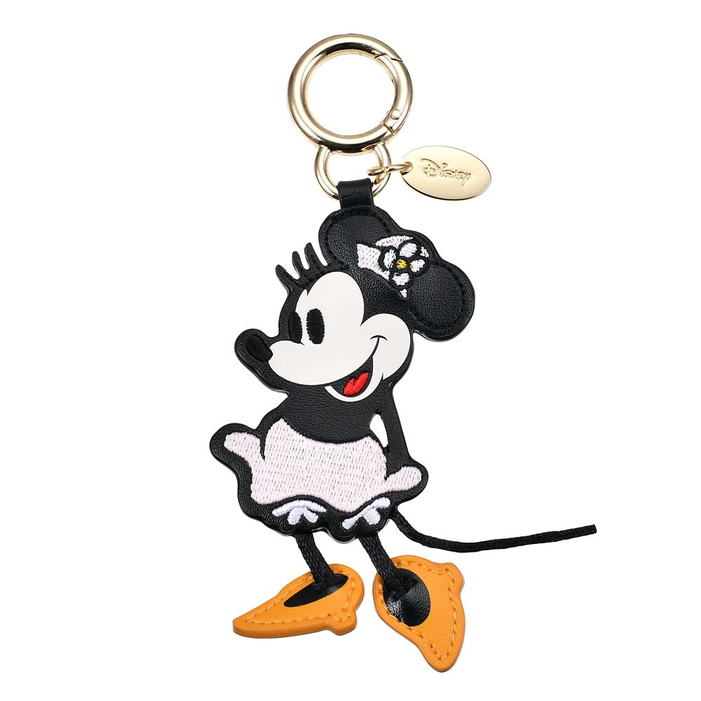 ミニー バッグチャーム スタンディングポーズ ダイカット レザー風 FASHION CHARM