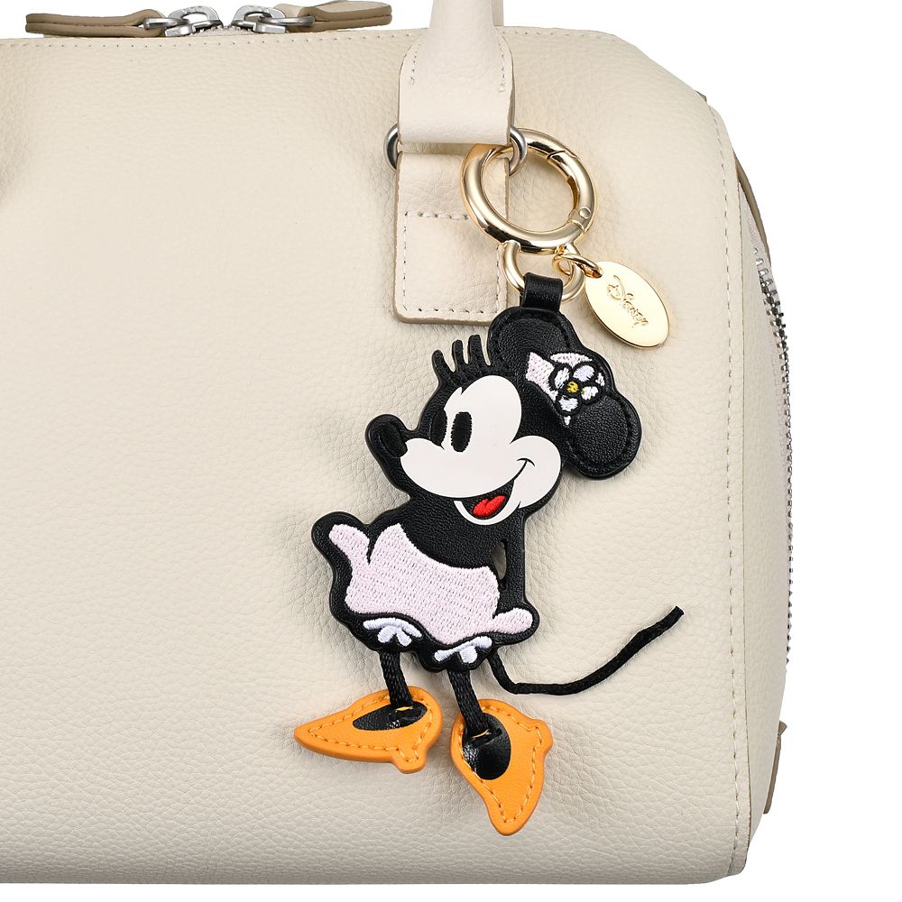 ミニー バッグチャーム スタンディングポーズ ダイカット レザー風 FASHION CHARM