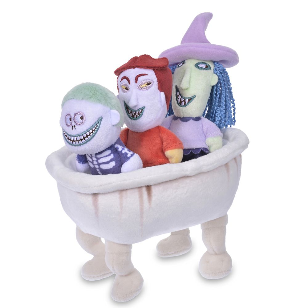 ロック、ショック、バレル ぬいぐるみ セット 歩くバスタブ付き Disney stanDs TIM BURTON'S THE NIGHTMARE BEFORE CHRISTMAS