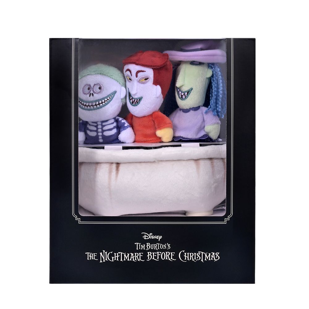 ロック、ショック、バレル ぬいぐるみ セット 歩くバスタブ付き Disney stanDs TIM BURTON'S THE NIGHTMARE BEFORE CHRISTMAS