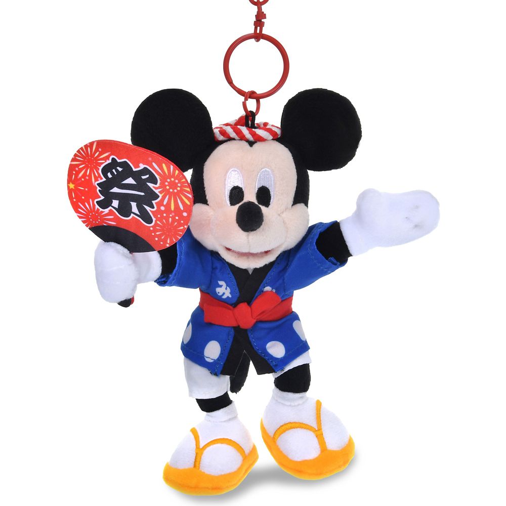 ミッキー ぬいぐるみキーホルダー・キーチェーン MATSURI STYLE
