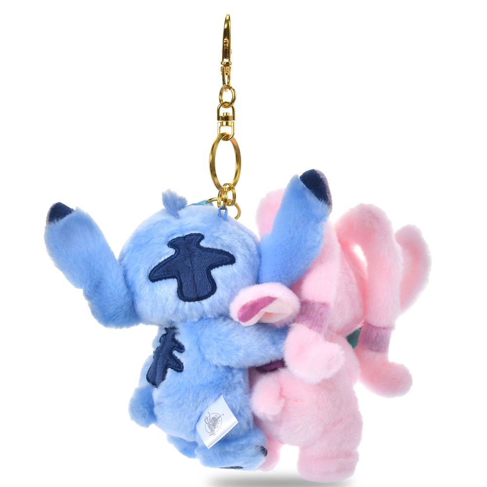 スティッチ＆エンジェル ぬいぐるみキーホルダー・キーチェーン STITCH ＆ ANGEL