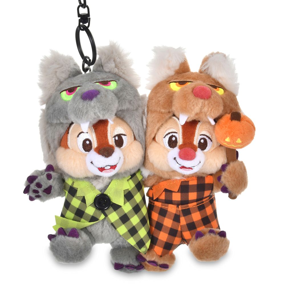 チップ＆デール ぬいぐるみキーホルダー・キーチェーン DISNEY HALLOWEEN