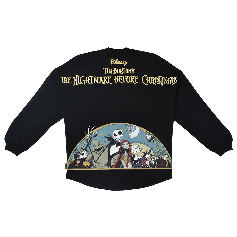 【Spirit Jersey】ティム・バートン ナイトメアー・ビフォア・クリスマス 長袖Tシャツ TIM BURTON'S THE NIGHTMARE BEFORE CHRISTMAS