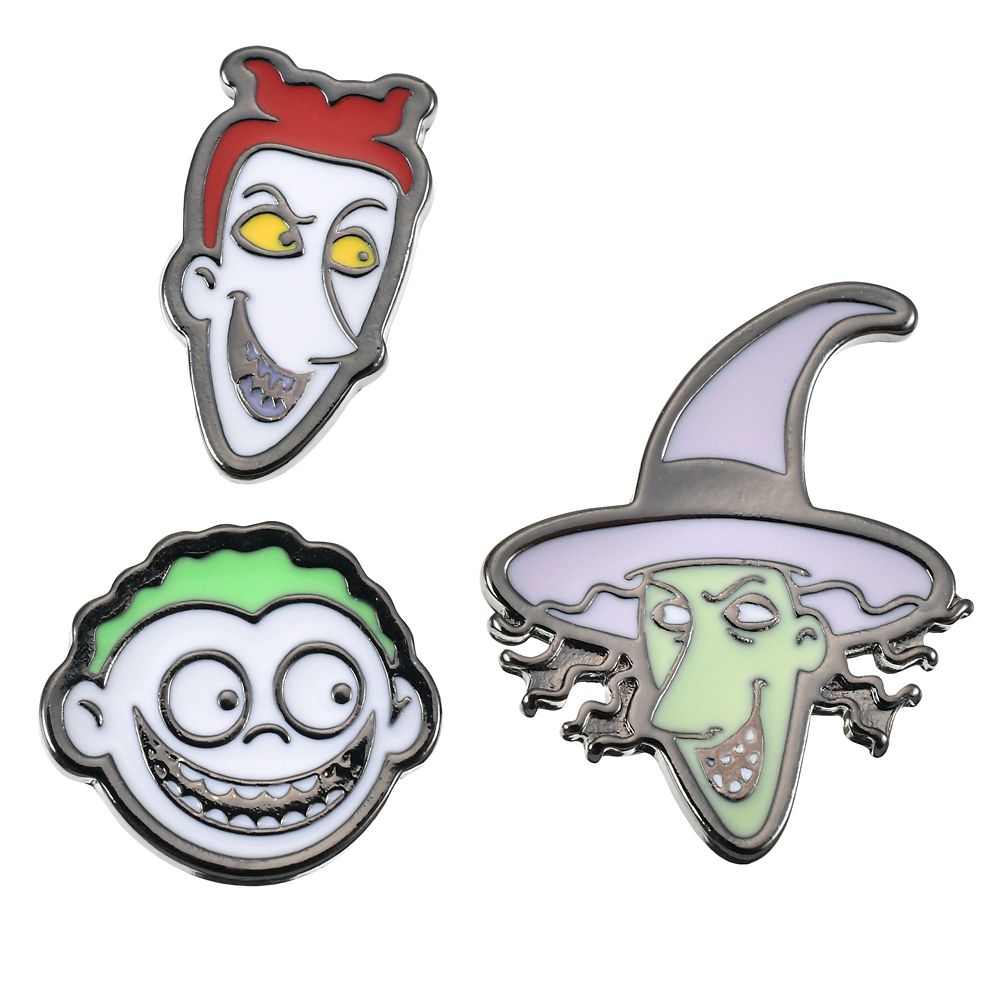 ロック、ショック、バレル イヤーカフ セット フェイス TIM BURTON'S THE NIGHTMARE BEFORE CHRISTMAS