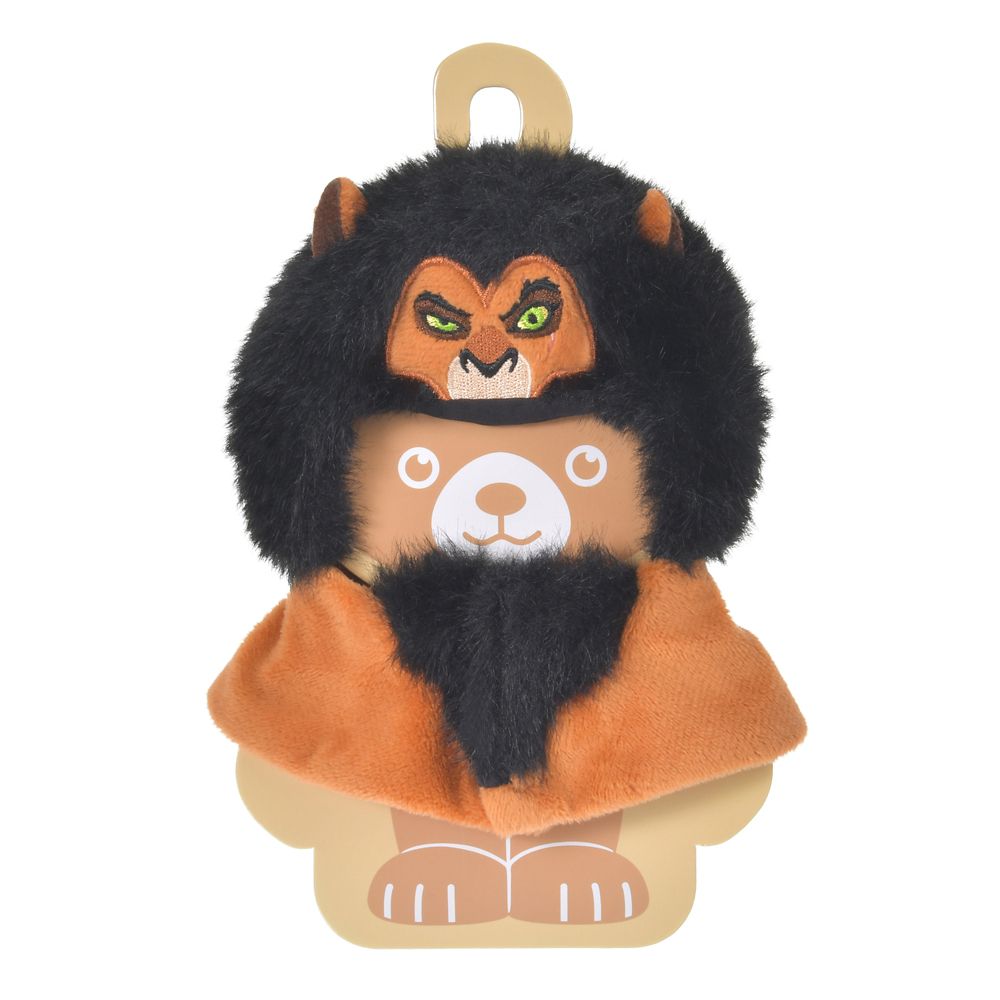 ユニベアシティ ぬいぐるみキーチェーン専用コスチューム ポンチョ スカー DISNEY VILLAINS
