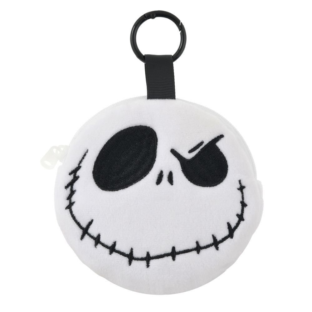 ジャック・スケリントン ポーチ ループ カラビナ付き フェイス TIM BURTON'S THE NIGHTMARE BEFORE CHRISTMAS