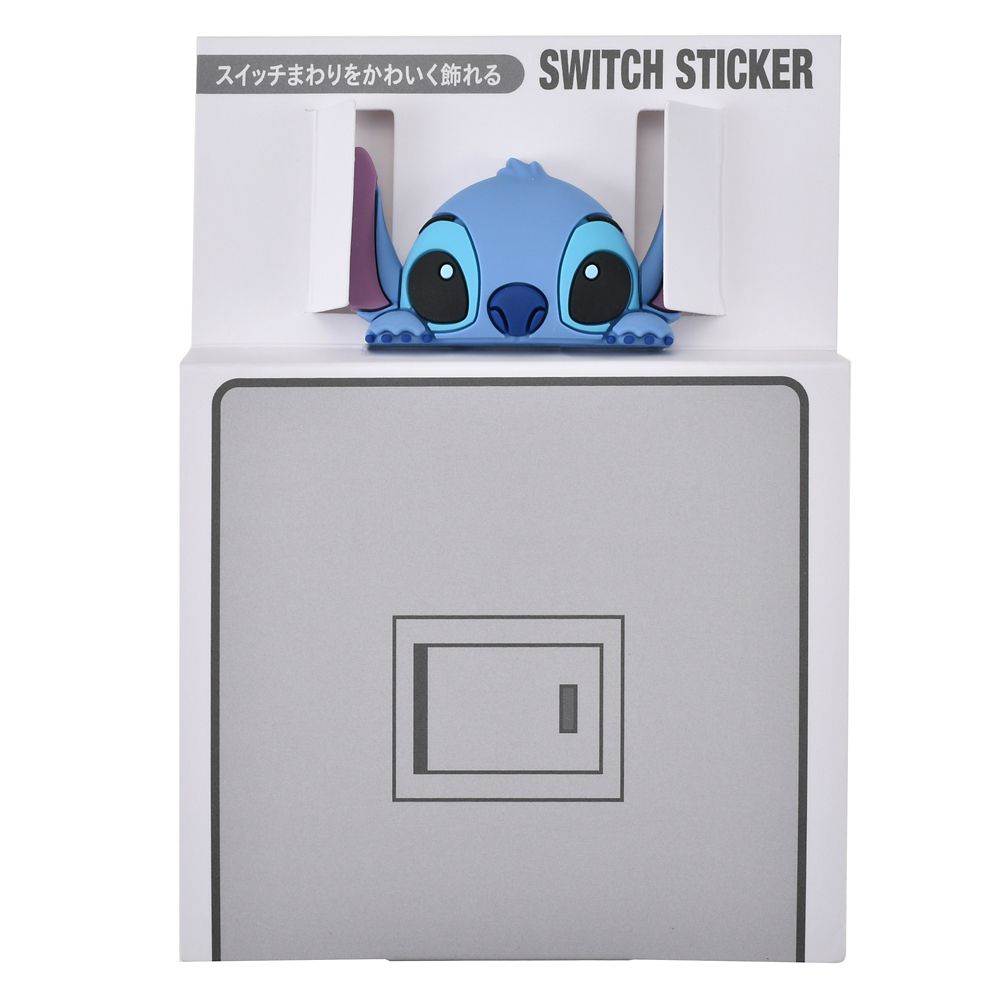 スティッチ シール・ステッカー 電気スイッチ用