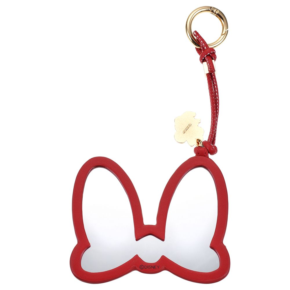 ミニー バッグチャーム ミラー カラビナ付き リボン FASHION CHARM