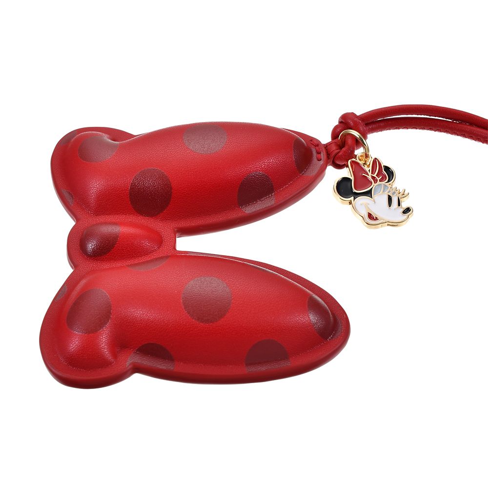 ミニー バッグチャーム ミラー カラビナ付き リボン FASHION CHARM