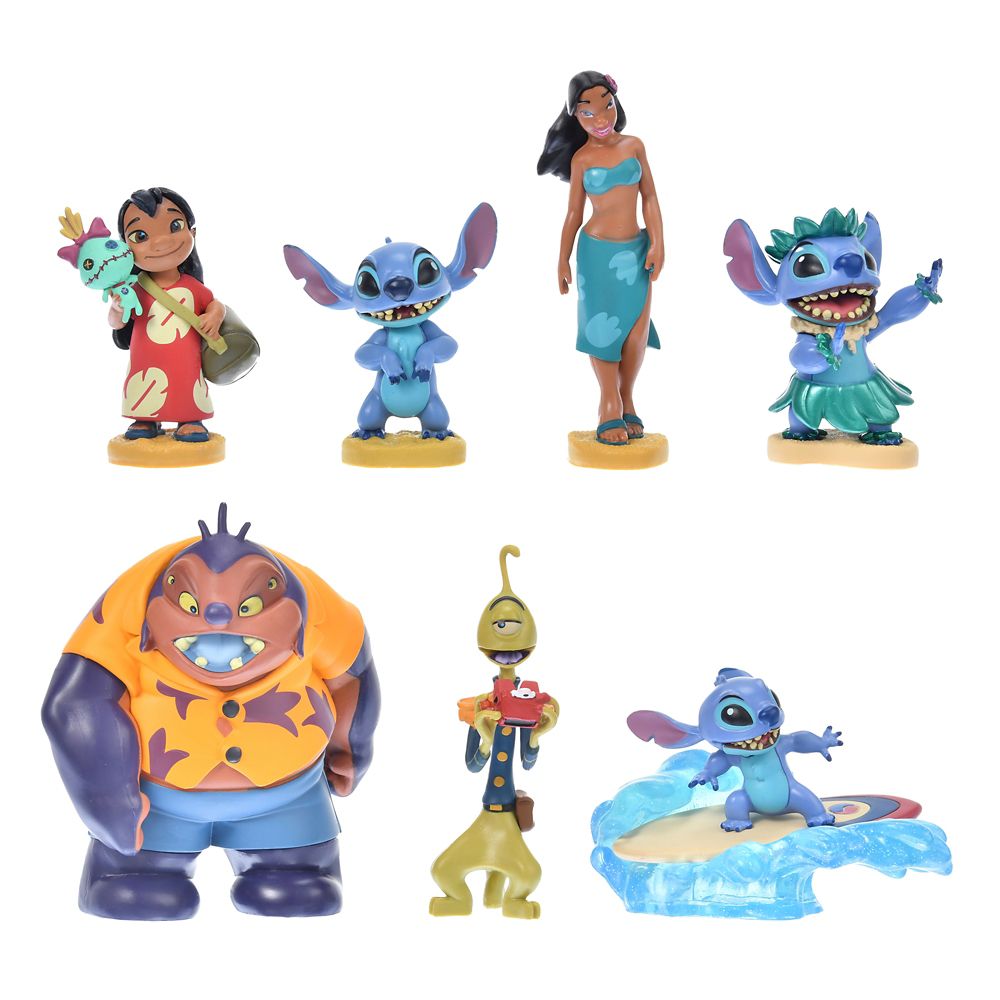 リロ＆スティッチ フィギュアセット Figurine Set