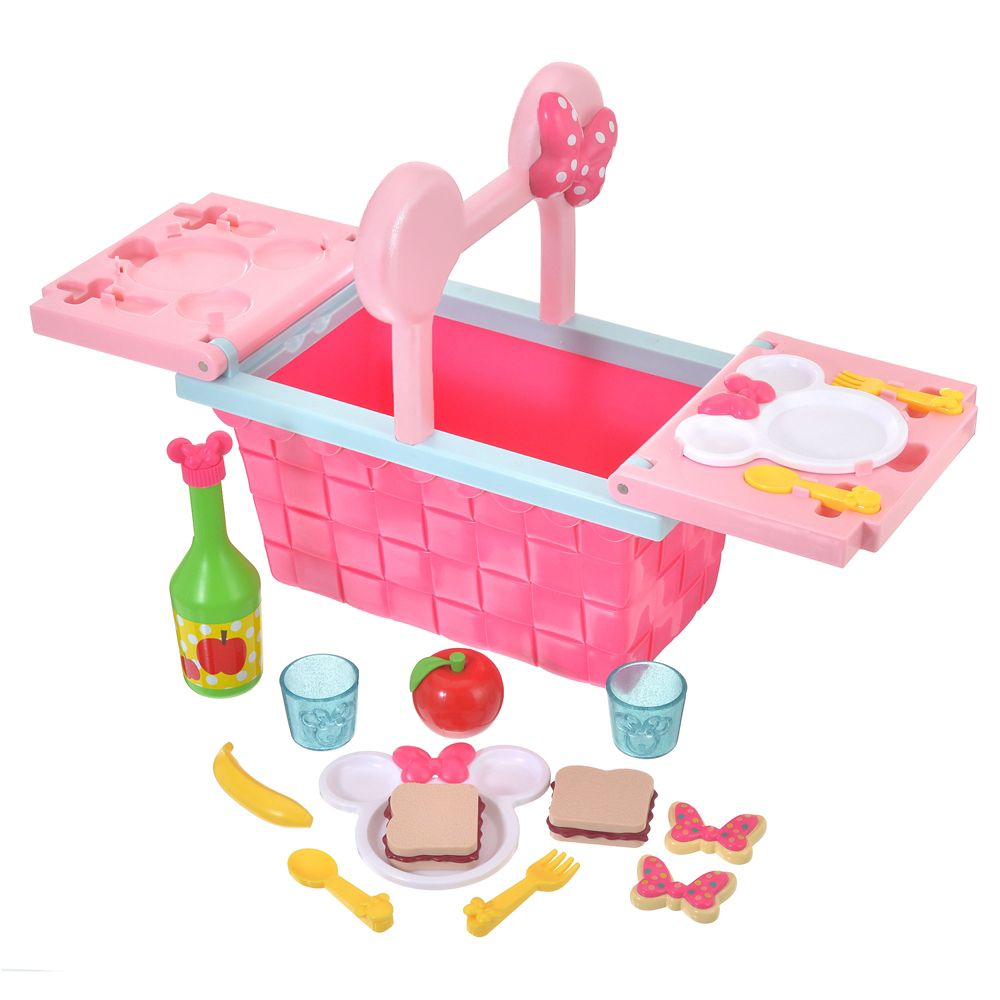 【再入荷】ミニー おもちゃ ピクニックバスケットセット