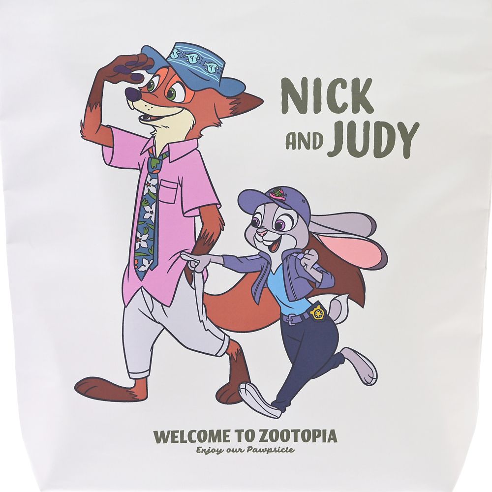 ジュディ・ホップス＆ニック・ワイルド、レミングのビジネスマン トートバッグ 保冷 TROPICAL ZOOTOPIA