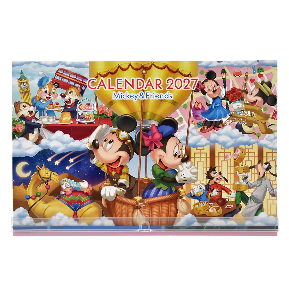 ミッキー＆フレンズ 壁掛けカレンダー CALENDAR ＆ ORGANIZER 2027