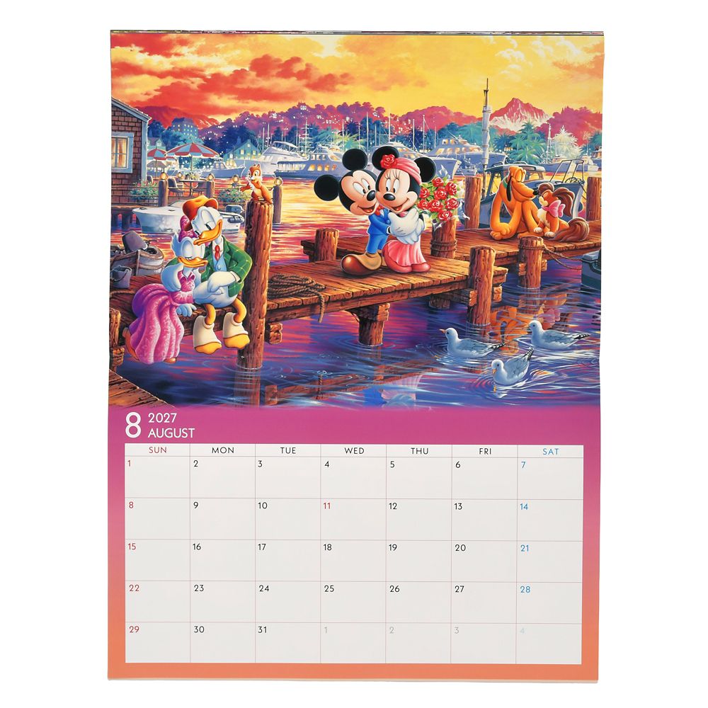 ミッキー＆フレンズ 壁掛けカレンダー CALENDAR ＆ ORGANIZER 2027