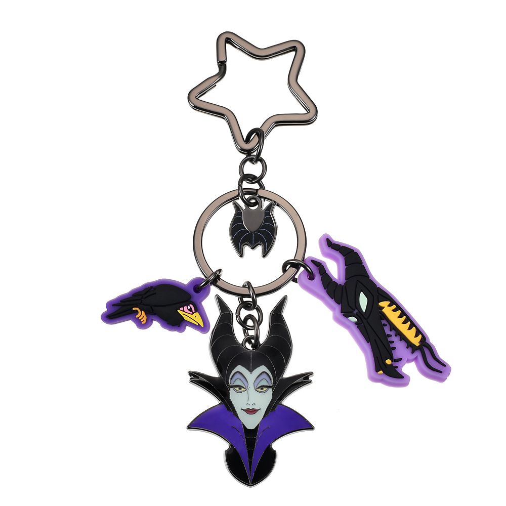マレフィセント、マレフィセント・ドラゴン、ディアブロ キーホルダー・キーチェーン ジャラジャラ DISNEY VILLAINS