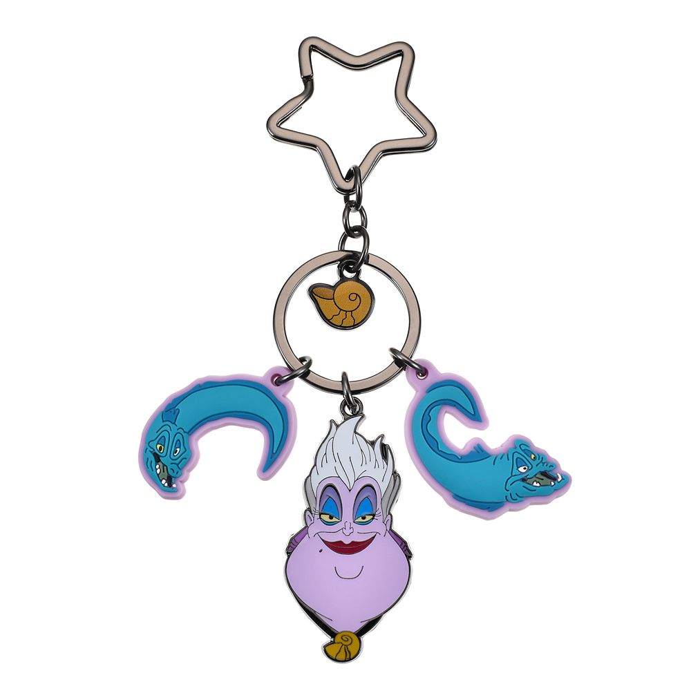 アースラ、フロットサム、ジェットサム キーホルダー・キーチェーン ジャラジャラ DISNEY VILLAINS