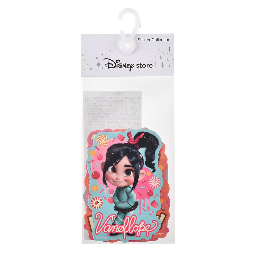 ラルフ、ヴァネロペ、タフィタ・マトンファッジ シール・ステッカー ダイカット Sticker Collection SUGAR RUSH