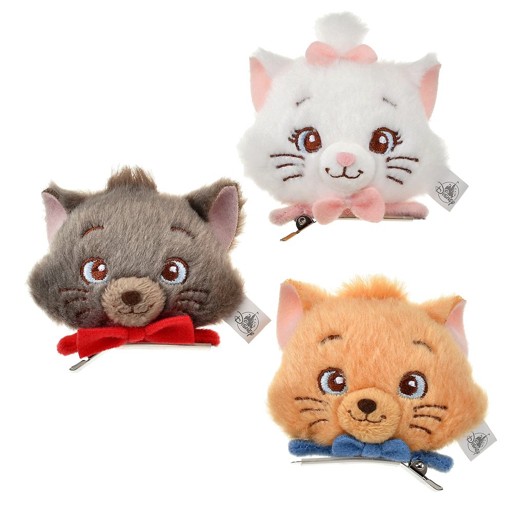 マリー、ベルリオーズ、トゥルーズ おしゃれキャット ヘアクリップ セット フェイス costume accessories
