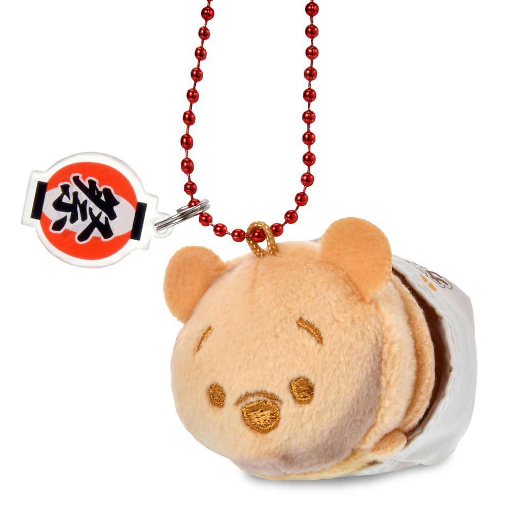 ツムツム プーさん ぬいぐるみキーホルダー・キーチェーン Japanese Matsuri Food TSUM TSUM