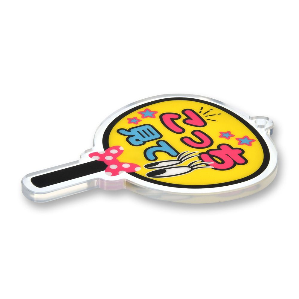 nuiMOs ぬいぐるみ専用アクセサリー うちわ こっち イエロー 推し活