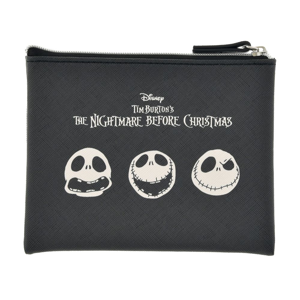 ジャック・スケリントン ポーチ(S) フラット パターン TIM BURTON'S THE NIGHTMARE BEFORE CHRISTMAS