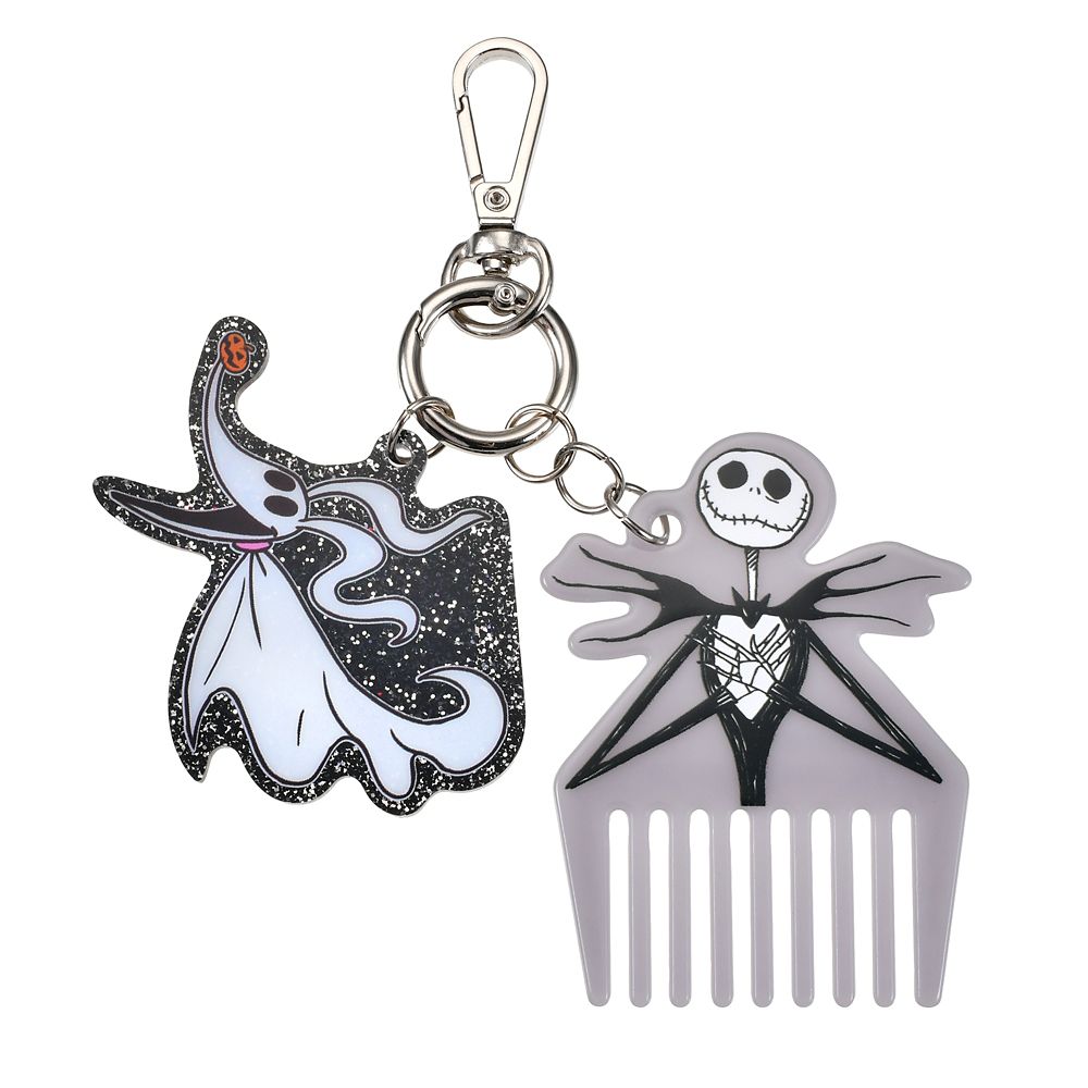 ジャック・スケリントン＆ゼロ ハンドミラー・ヘアコーム セット キーホルダータイプ TIM BURTON'S THE NIGHTMARE BEFORE CHRISTMAS
