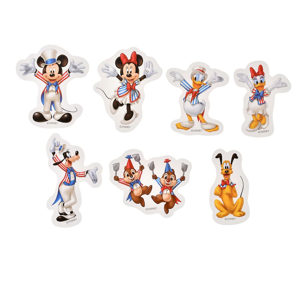 【心斎橋パルコ店限定】ミッキー＆フレンズ シール・ステッカー ダイカット 心斎橋パルコ店グランドオープン