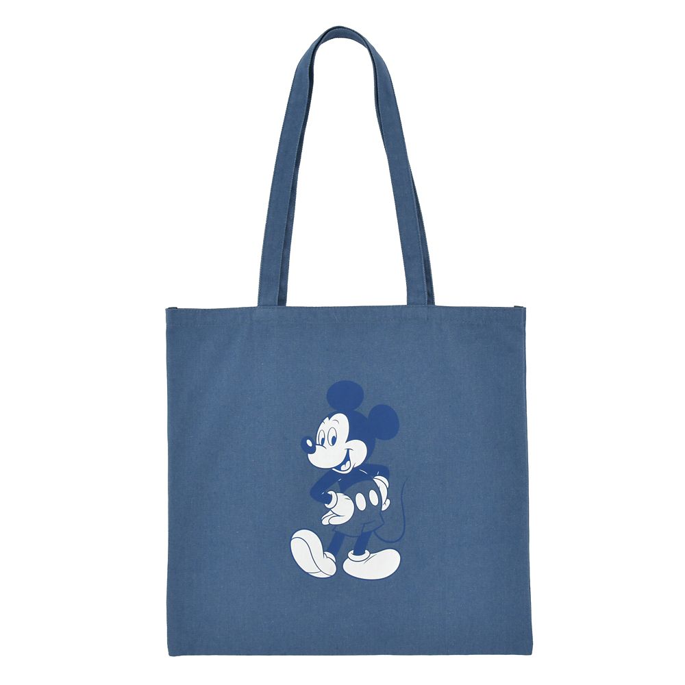 ミッキー トートバッグ フラット デニム風 TOTE BAG Collection