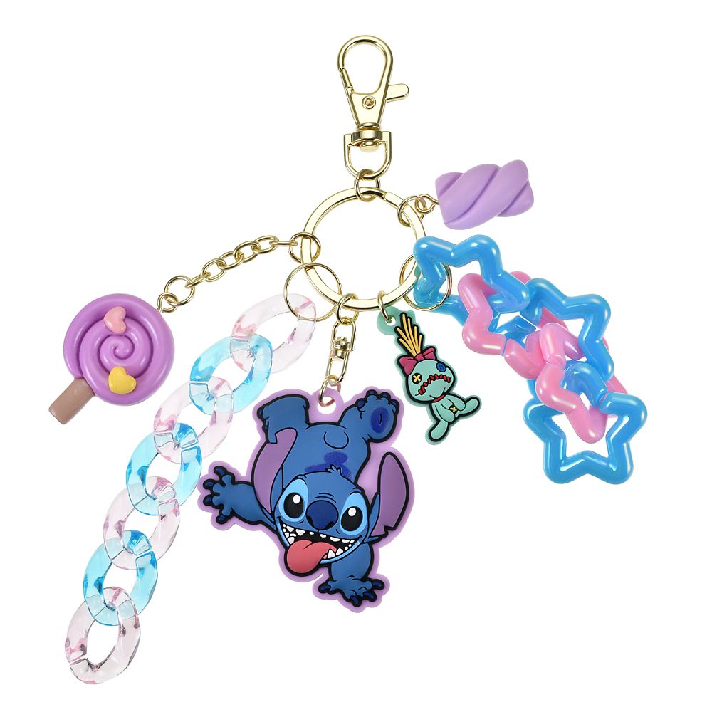 スティッチ＆スクランプ キーホルダー・キーチェーン ジャラジャラ Sweets Key chain Fes