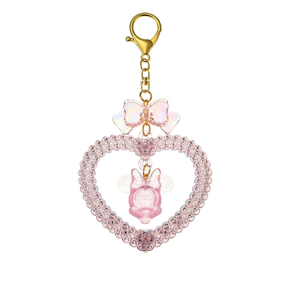 ミニー キーホルダー・キーチェーン ハート キラキラLovely Key chain Fes