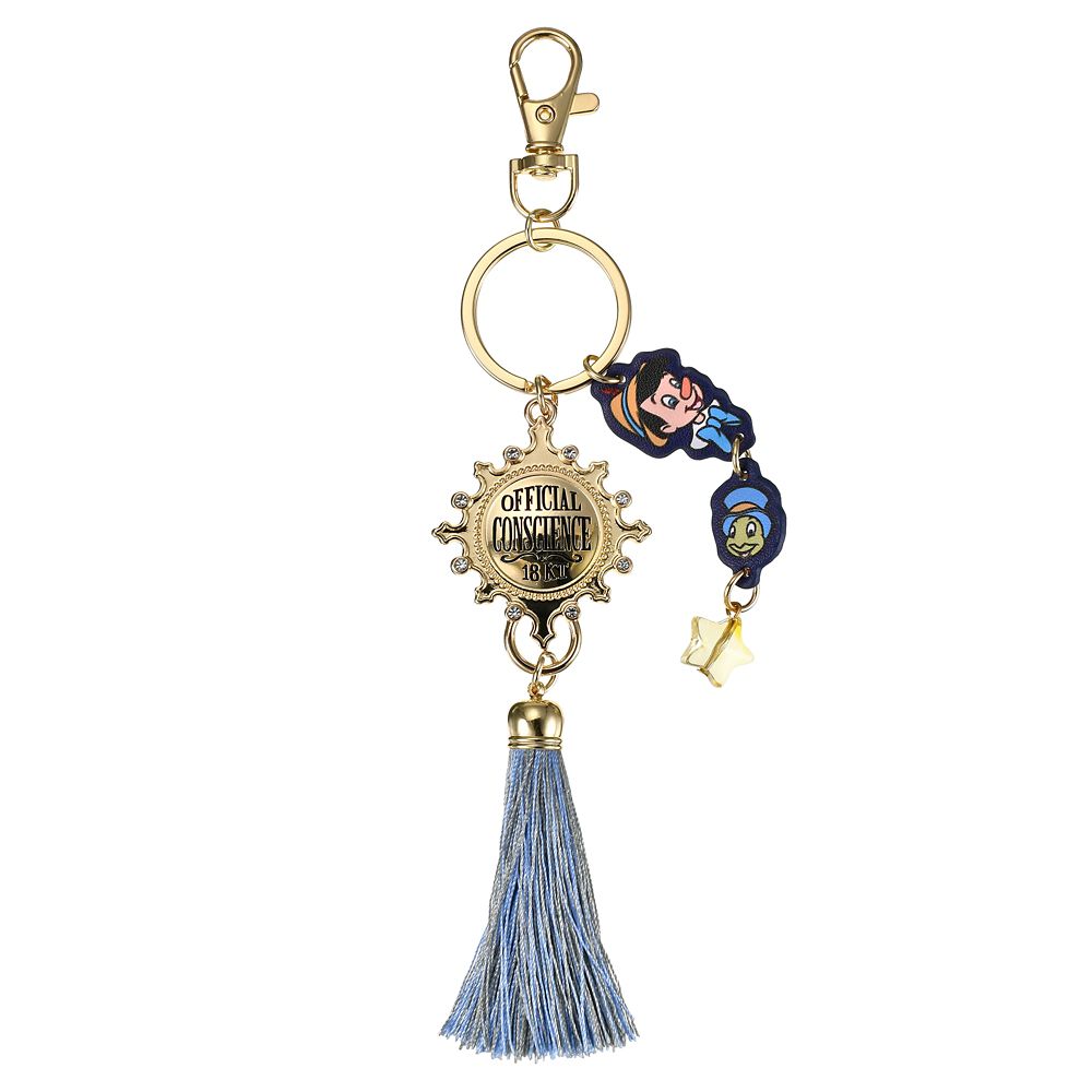 ピノキオ＆ジミニー・クリケット キーホルダー・キーチェーン タッセル Key chain Fes