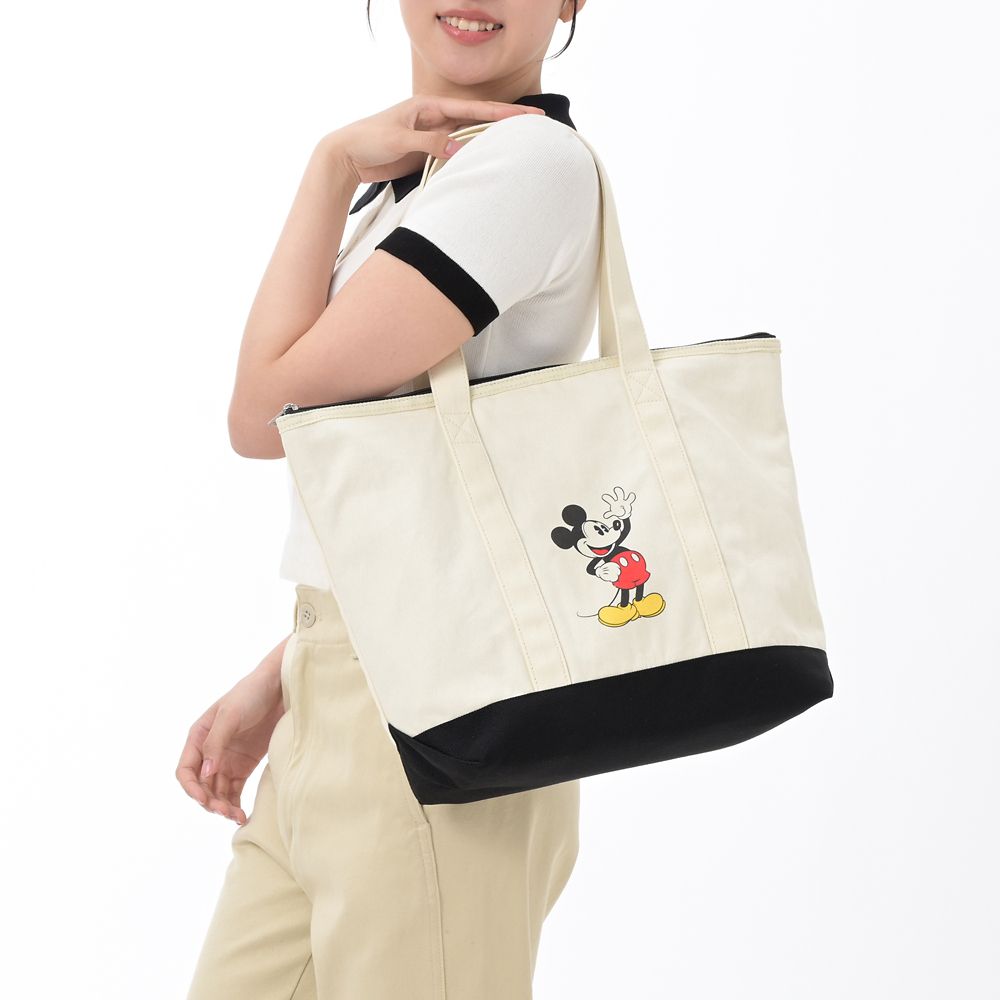 ミッキー 保冷バッグ(M) バイカラー Cool Tote