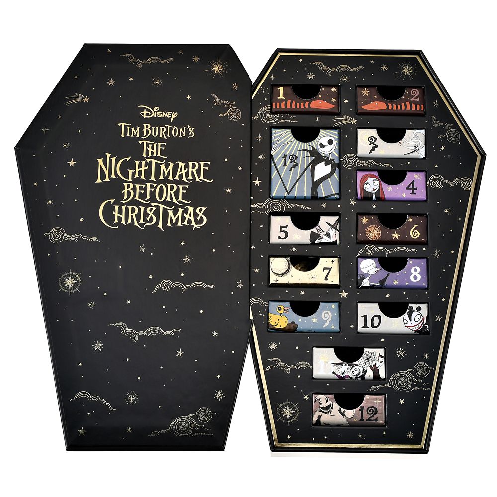 ティム・バートン ナイトメアー・ビフォア・クリスマス アドベントカレンダー バッグチャーム TIM BURTON'S THE NIGHTMARE BEFORE CHRISTMAS