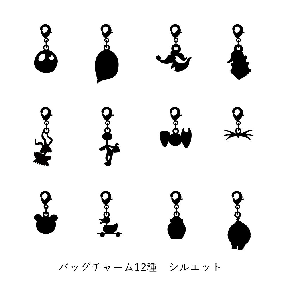 ティム・バートン ナイトメアー・ビフォア・クリスマス アドベントカレンダー バッグチャーム TIM BURTON'S THE NIGHTMARE BEFORE CHRISTMAS