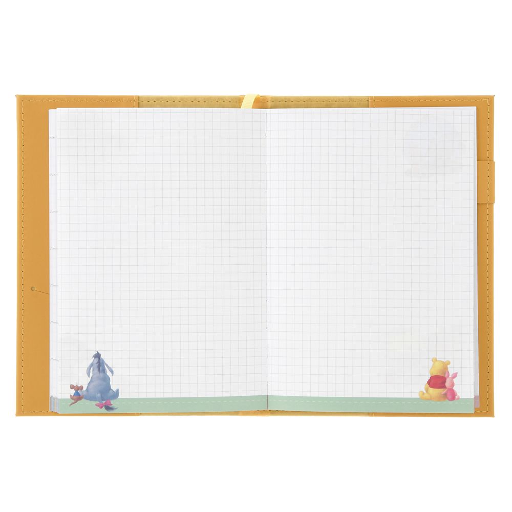 プー＆フレンズ 手帳・スケジュール帳 B6 型押し CALENDAR ＆ ORGANIZER 2027