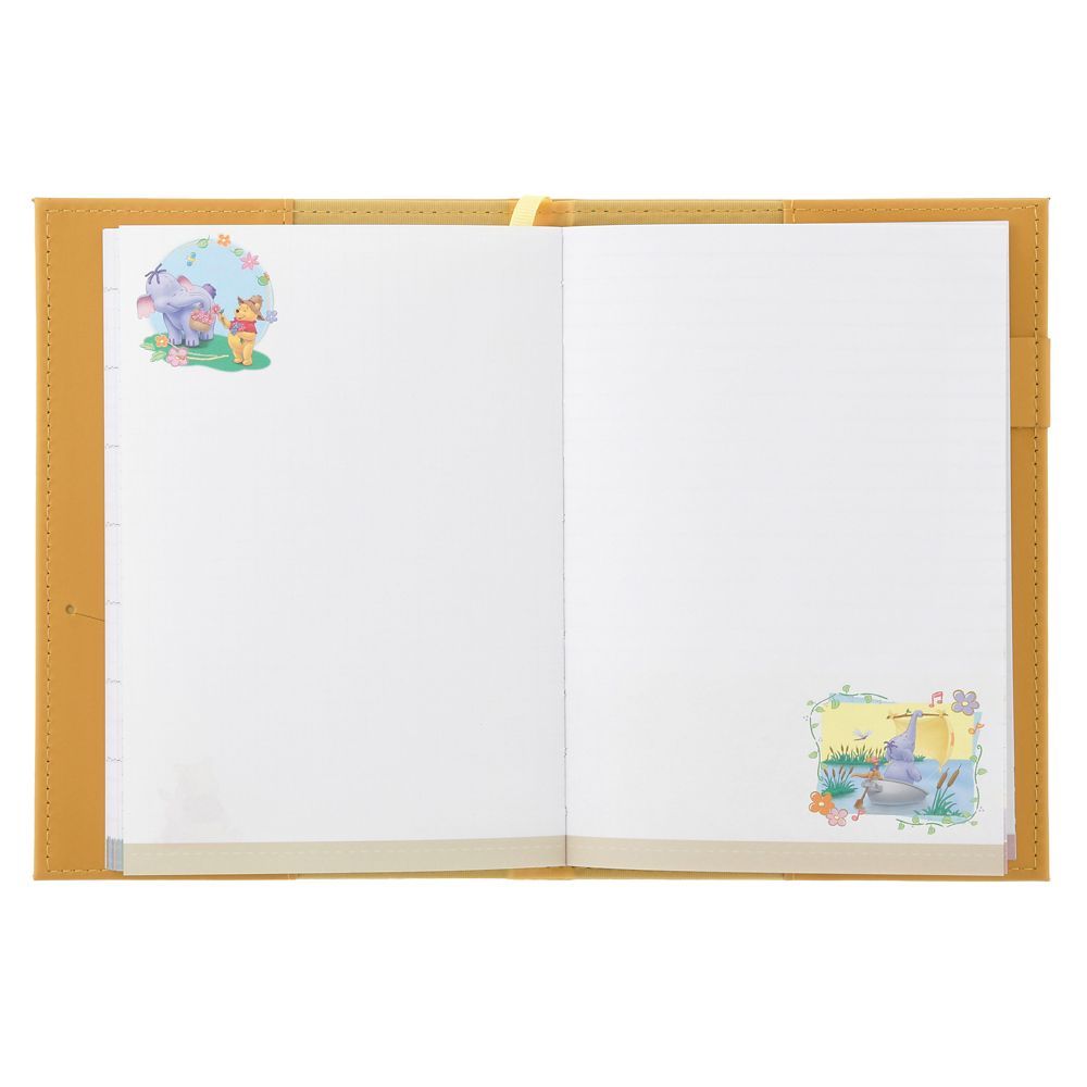 プー＆フレンズ 手帳・スケジュール帳 B6 型押し CALENDAR ＆ ORGANIZER 2027